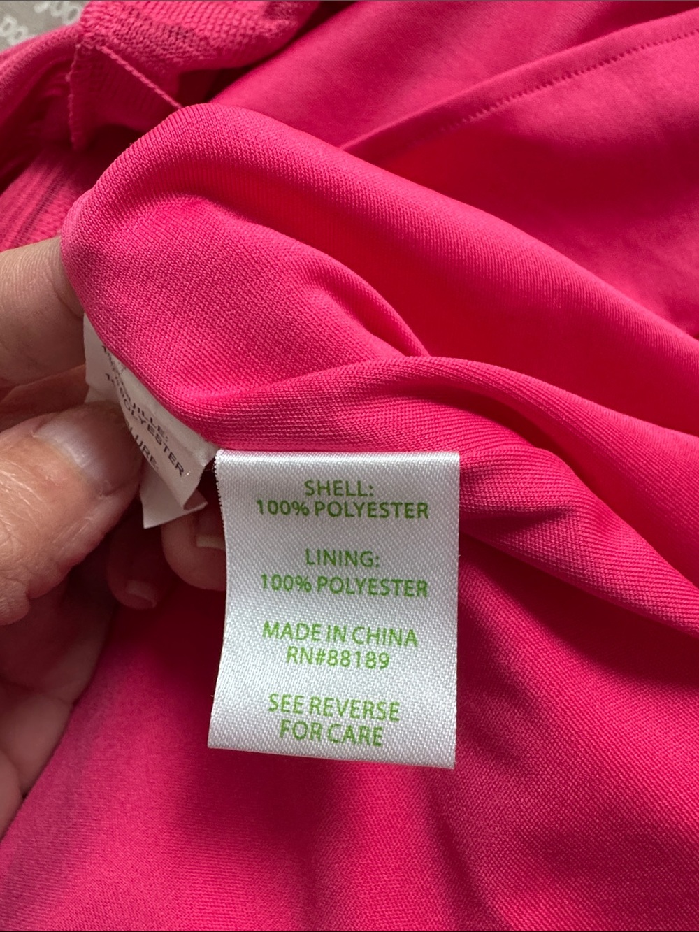 Lilly Pulitzer Raspberry Pink Ribbed Scoop-Neck Maxi Dress - Picture 8 of 10